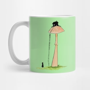 Mushroom House Mug